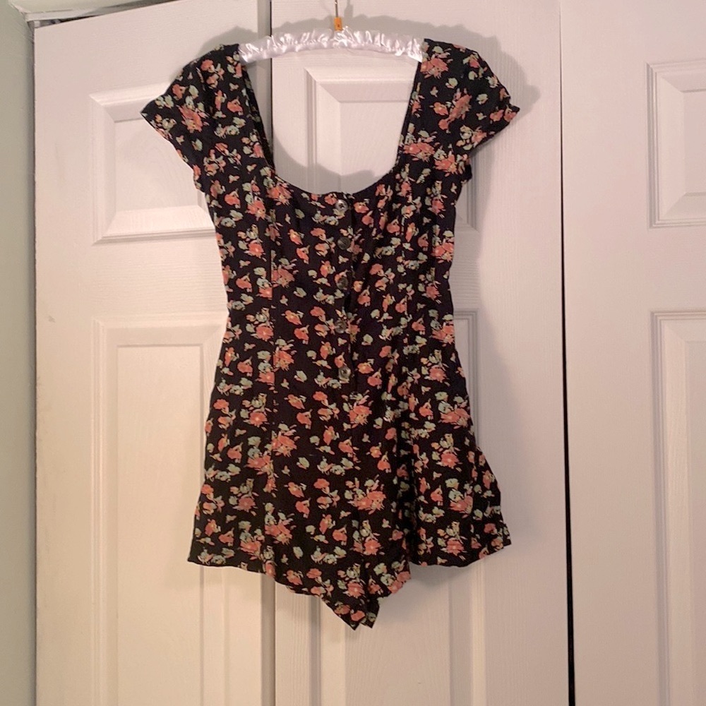 Urban outfitters floral romper